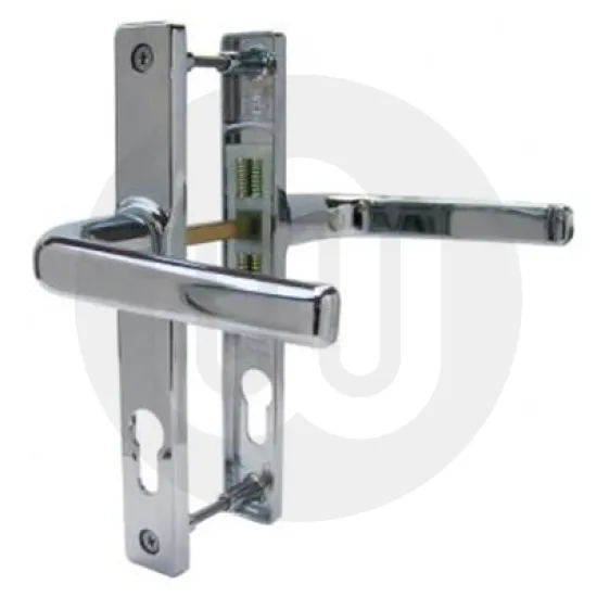 Ferco 70mm Door Handle - Short Cover (205mm) - Sprung