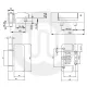 Mila Evolution Flag Hinge