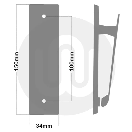 Ponytail Door Knocker