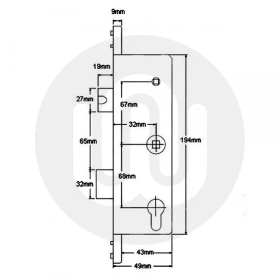 Fullex SL16 Centre Case