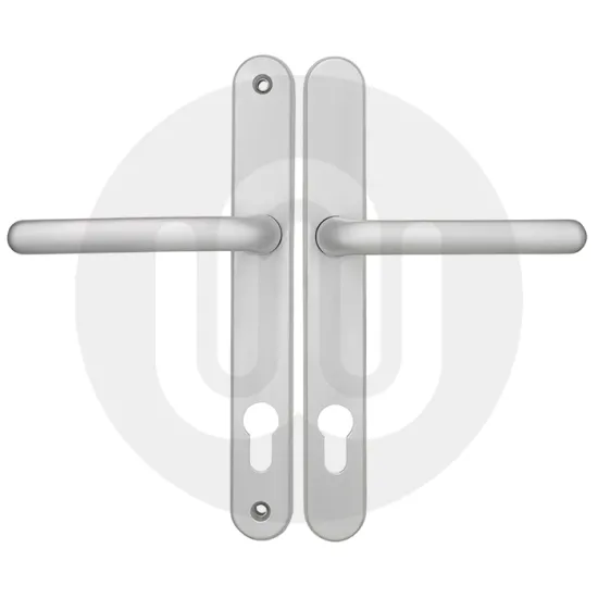 Simplefit by Fab & Fix Balmoral Inline Lever/Lever 92PZ/92PZ Door Handle - Medium Cover (243BP/211CRS)