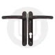 Simplefit by Fab & Fix Sprung 92PZ Door Handle Blanks - Short Cover (206BP/122CRS)