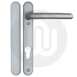 Simplefit by Fab & Fix Sprung 92PZ Door Handle Blanks with Blind Plate - Short Cover (206BP/122CRS)