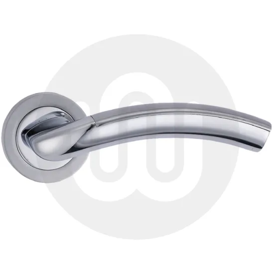 Milan Lever Handle on Rose Milan Lever Handle on Rose
