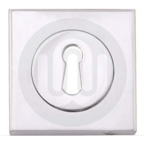 Square Keyhole Escutcheon