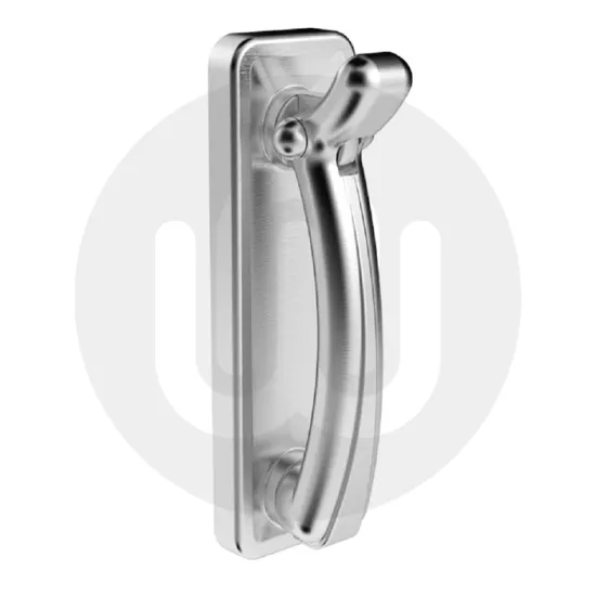 Classical Door Knocker on Backplate