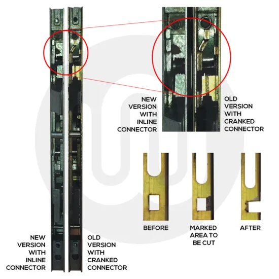 Mila Style 7000 Series Latch Only Centre Case Mila Style 7000 Series Latch Only Centre Case