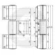 Sobinco 3 Part Hinge