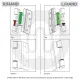 Fab & Fix Haven Intelligent Strength Composite Door Hinge (Pack of 3)