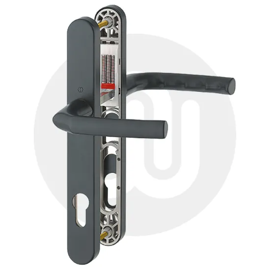 Hoppe Birmingham Inline Lever/Lever 92PZ/92PZ Door Handle - Medium Cover (242BP/215CRS) Hoppe Birmingham Inline Lever/Lever 92PZ/92PZ Door Handle - Medium Cover (242BP/215CRS)