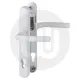 Hoppe Birmingham Inline Lever/Lever 92PZ/92PZ Door Handle - Medium Cover (242BP/215CRS) Hoppe Birmingham Inline Lever/Lever 92PZ/92PZ Door Handle - Medium Cover (242BP/215CRS)