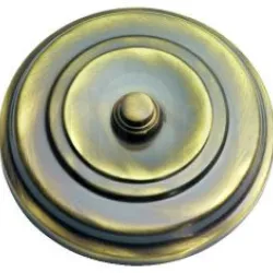 Circular Bell Push with Concealed Fixings