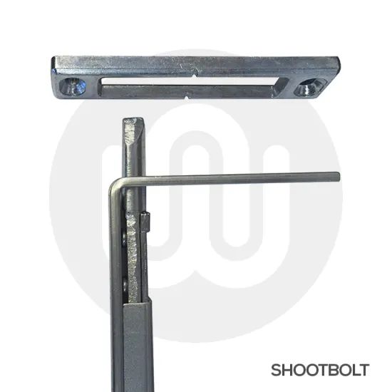 Simplefit Latch / Hook / Deadbolt / Shootbolt All-Rounder Keep - Pack of 50