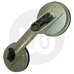 Aluminium Double Cup Glass Sucker