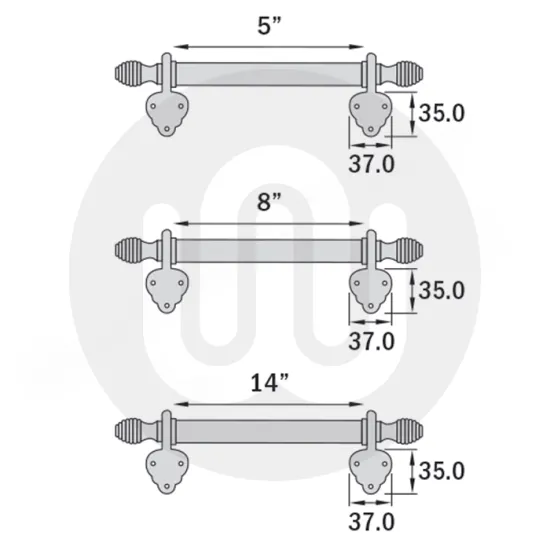 Victorian Sash Handle