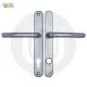 Simplefit by Fab & Fix Berwick High Security Inline Lever/Lever 92PZ/92PZ Door Handle - Medium Cover (243BP/211CRS)
