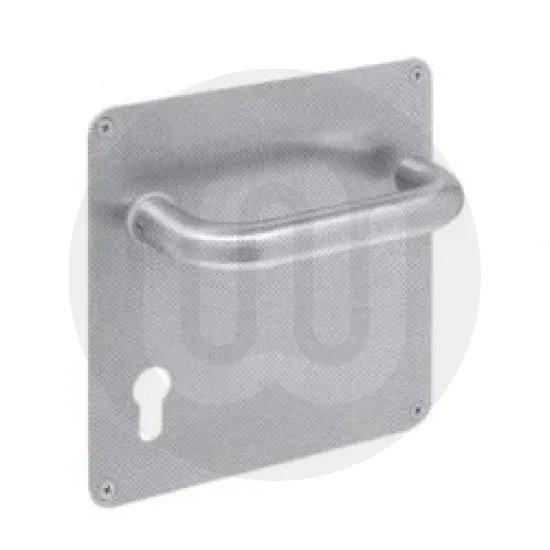 Large Pull Handle on Plate