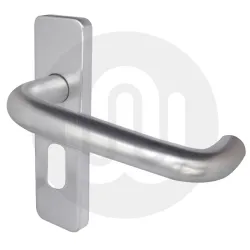 19mm Round Bar Oval Lockset Handle