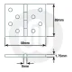 Loose Pin Hinges 89mm