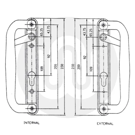 Mila ProLinea Patio Handle Mila ProLinea Patio Handle