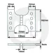 Crown Parliament Hinges 126mm