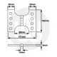 Crown Parliament Hinge 102x151mm