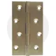 Solid Drawn Self Colour Brass Hinge - 28mm