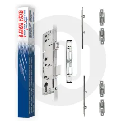 NWH Boxed Repair Locks - 2 Roller 2 Mushroom + Keeps