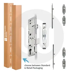 NWH Boxed Repair Locks - 2 Roller 2 Mushroom + Keeps