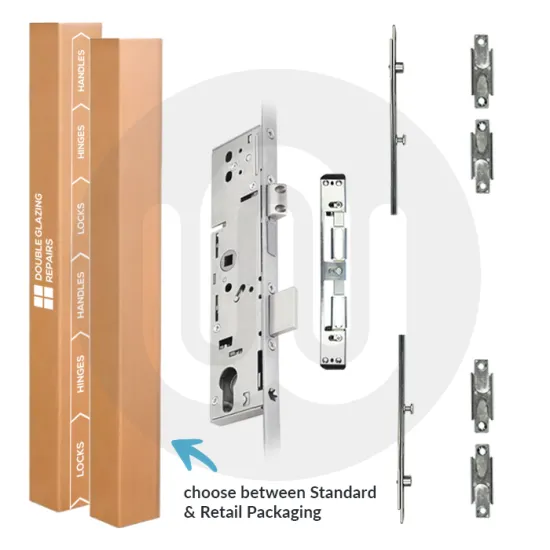 NWH Boxed Repair Locks - 2 Roller 2 Mushroom + Keeps
