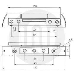 OUR LOWEST PRICE YET! Simplefit Standard Butt Hinge 122mm