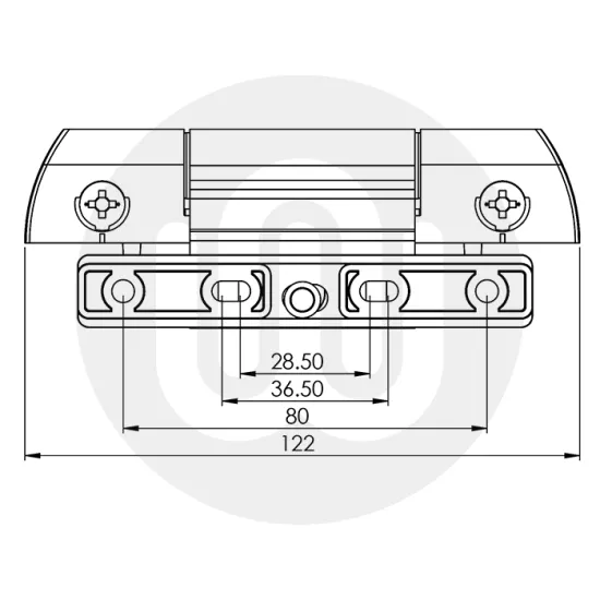 Simplefit Adjustable Rebated Butt Hinge 9-16mm All-In-One