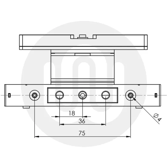 Simplefit Adjustable Rebated Butt Hinge 9-16mm All-In-One