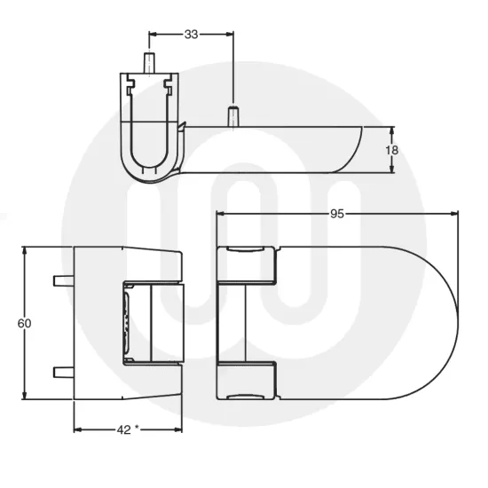 Avocet Affinity Flag Hinge