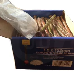 Pack of 100 Frame Screws & Caps