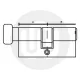Standard Thumbturn Cylinder - Keyed Alike Pair Standard Thumbturn Cylinder - Keyed Alike Pair