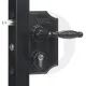 Ornamental gate lock - Large