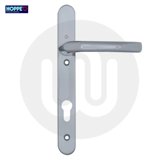 Hoppe Birmingham Sprung Inline Lever/Lever 92PZ/92PZ Door Handle - Standard Cover (245BP/122CRS)