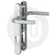 Hoppe Birmingham Sprung Inline Lever/Lever 92PZ/92PZ Door Handle - Standard Cover (245BP/122CRS)