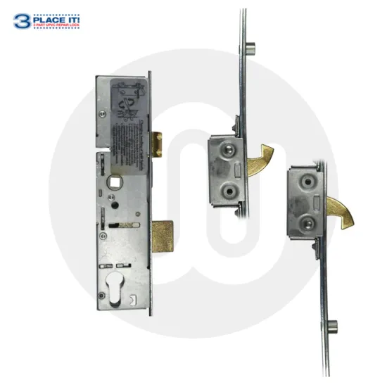 Inliten Camden Style 3PLACEIT Lock - 2 Hook 2 Roller