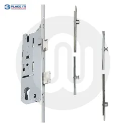 FUHR Style 3PLACEIT Lock - 2 Roller 2 Mushroom