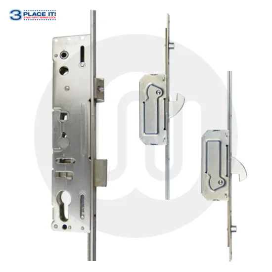 Lockmaster Style 3PLACEIT Single Spindle Lock - 2 Hook 2 Roller Lockmaster Style 3PLACEIT Single Spindle Lock - 2 Hook 2 Roller