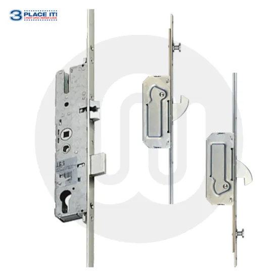 Maco Old Style 3PLACEIT Lock - 2 Hook 2 Mushroom