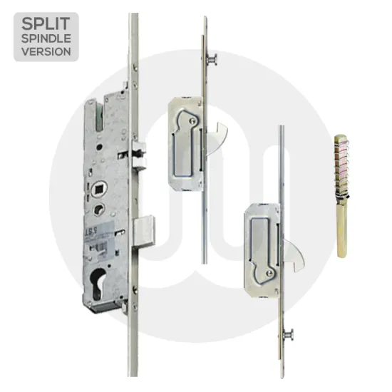 Maco Old Style 3PLACEIT Lock - 2 Hook 2 Mushroom