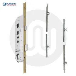 Mila Old Style 3PLACEIT Lock - 2 Roller 2 Mushroom
