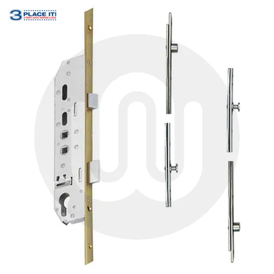 Mila Old Style 3PLACEIT Lock - 2 Roller 2 Mushroom