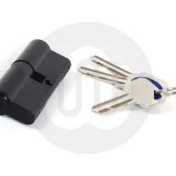 Black Standard Euro Cylinder 