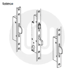 Sobinco 8400 Series 3 Deadbolt Roller Catch- U-Rail Faceplate