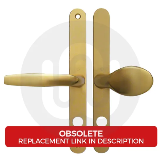 Fullex Inline Lever/Pad 68PZ/68PZ Door Handle - Without Snib (245BP/215CRS)