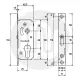 Cego Patio Door Lock - Replacement will be sent Cego Patio Door Lock - Replacement will be sent